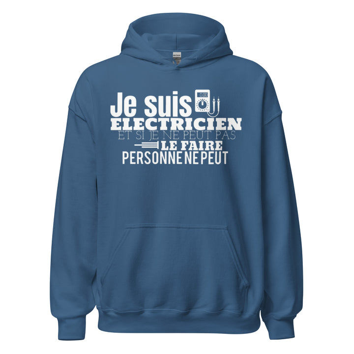 SWEAT À CAPUCHE ÉLECTRICIEN JE SUIS ELECTRICIEN