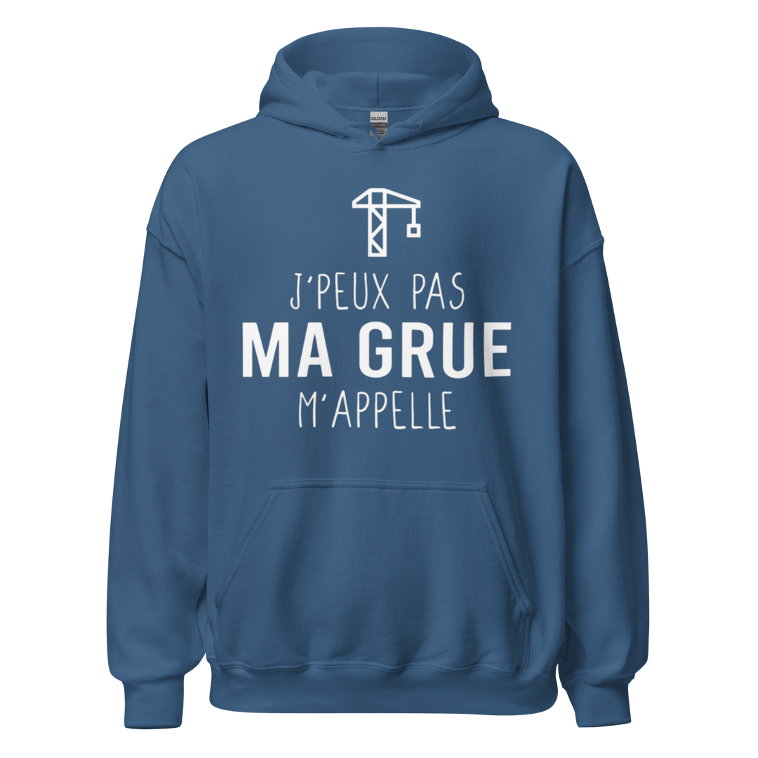 SWEAT À CAPUCHE GRUTIER JE PEUX PAS