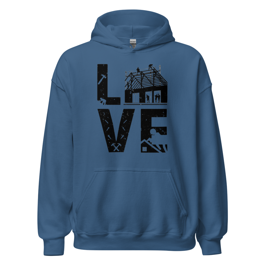 SWEAT À CAPUCHE LOVE CHARPENTIER