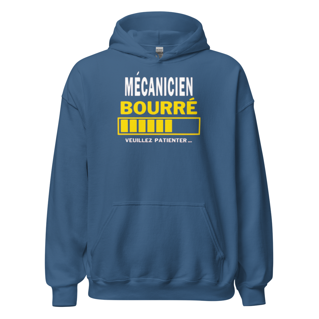 SWEAT À CAPUCHE MÉCANICIEN BOURRÉ