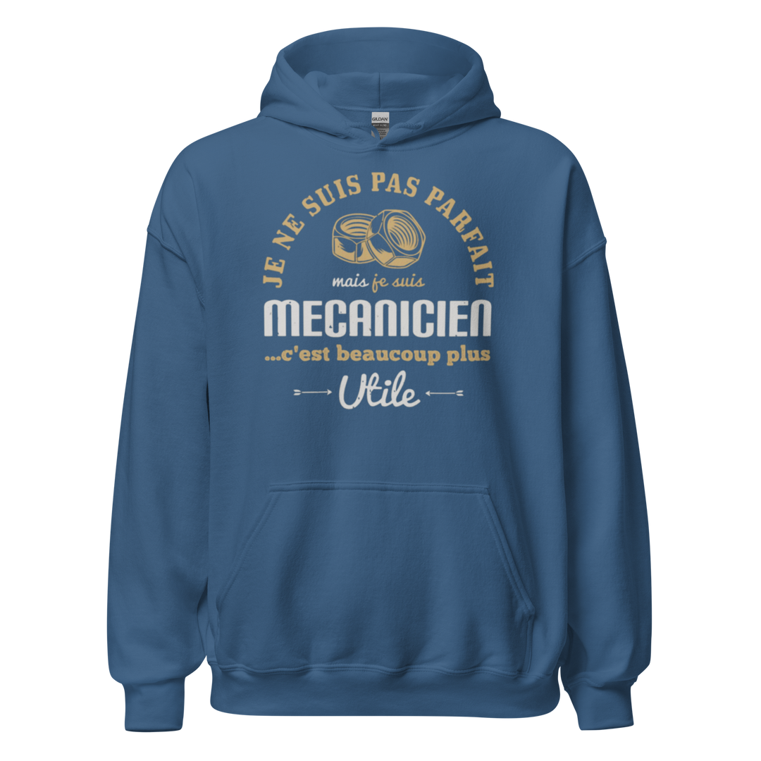 SWEAT À CAPUCHE MÉCANICIEN UTILE