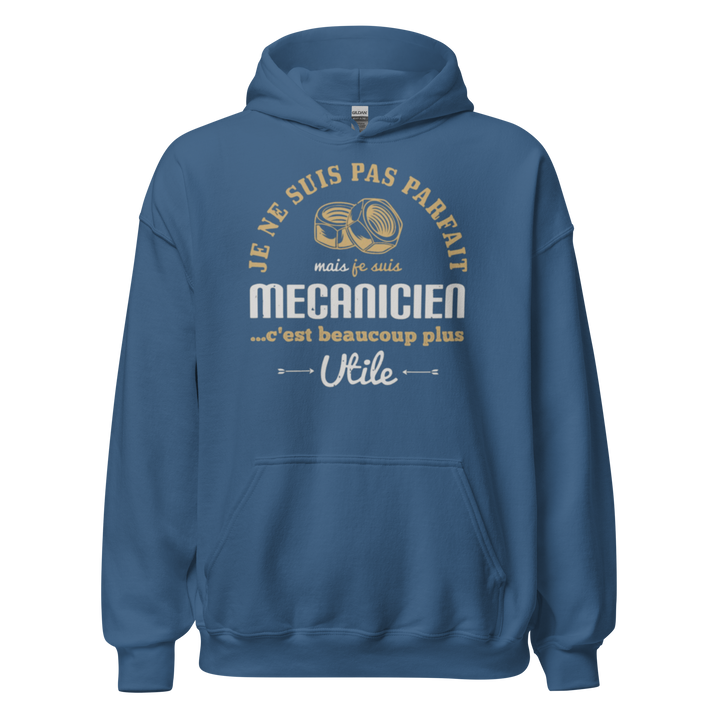 SWEAT À CAPUCHE MÉCANICIEN UTILE
