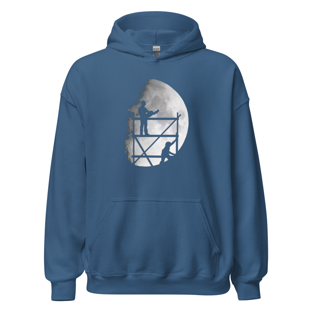 SWEAT À CAPUCHE ÉCHAFAUDEUR LUNE