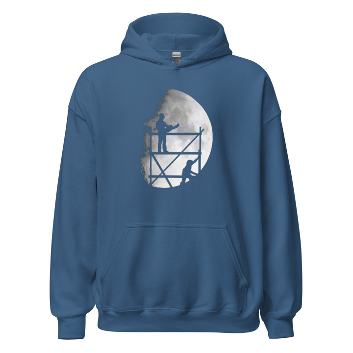 SWEAT À CAPUCHE ÉCHAFAUDEUR LUNE