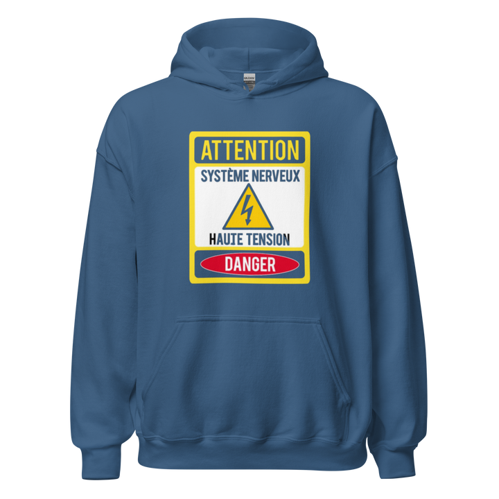SWEAT À CAPUCHE ÉLECTRICIEN SOUS HAUTE TENSION