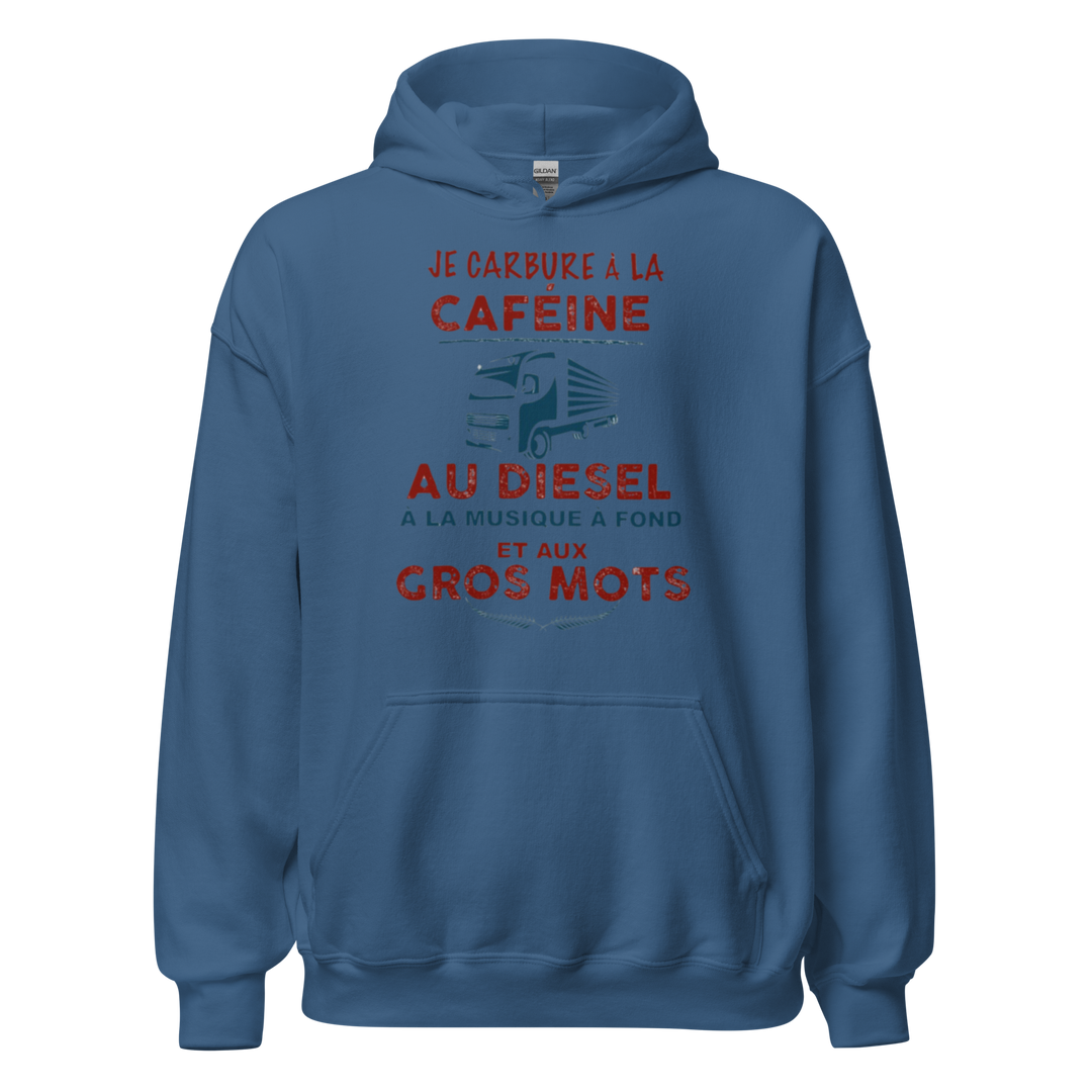 SWEAT À CAPUCHE JE CARBURE