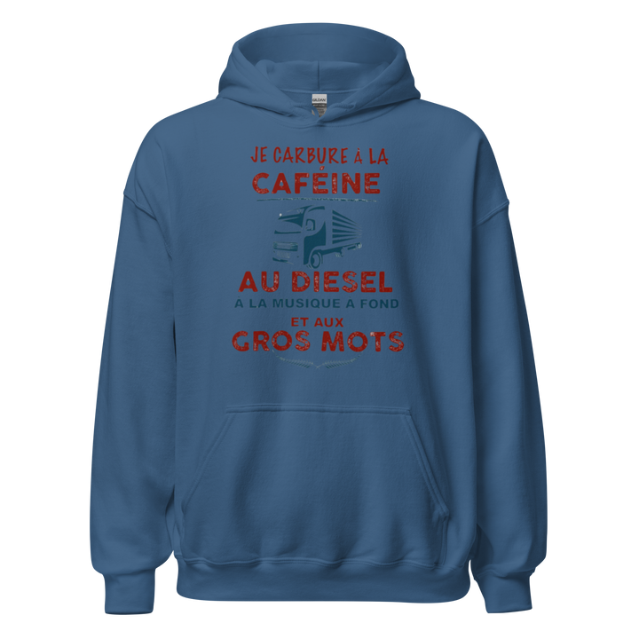 SWEAT À CAPUCHE JE CARBURE