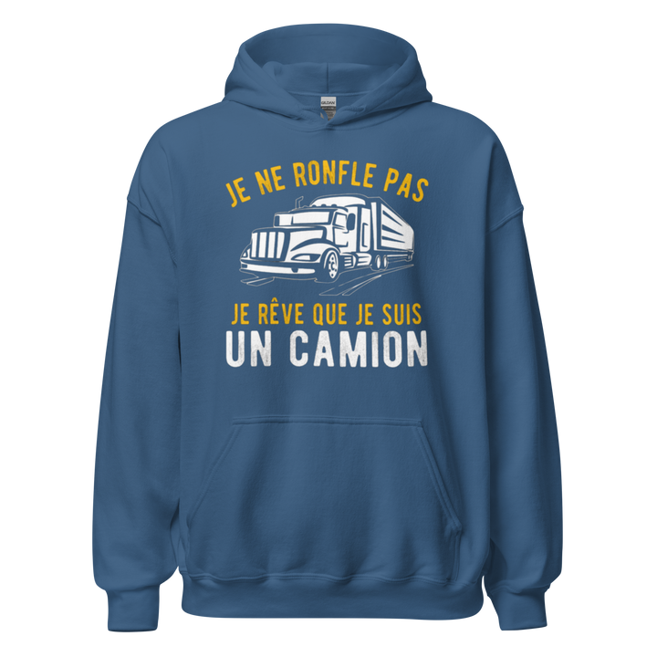 SWEAT À CAPUCHE JE RONFLE PAS