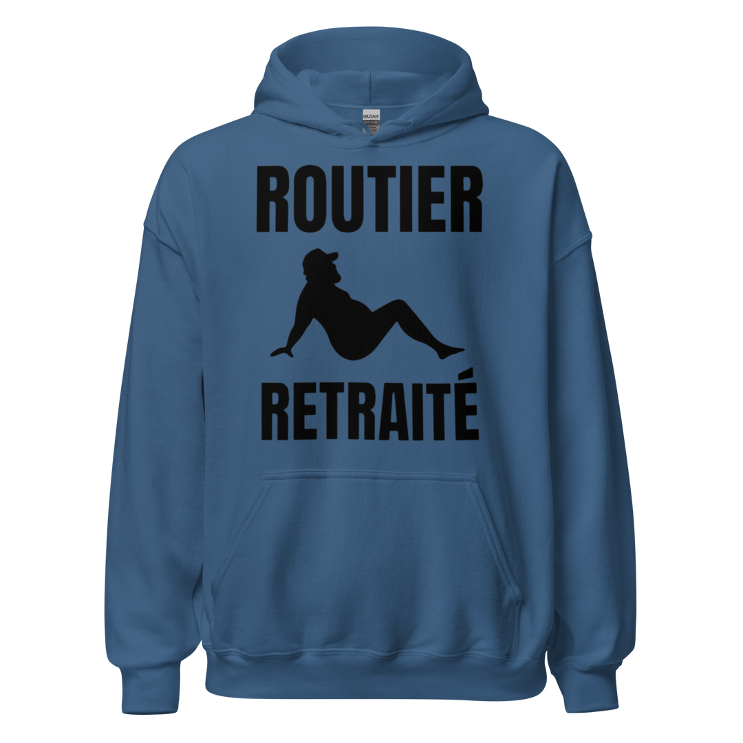 SWEAT À CAPUCHE ROUTIER RETRAITE