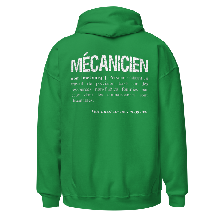 SWEAT À CAPUCHE MÉCANICIEN