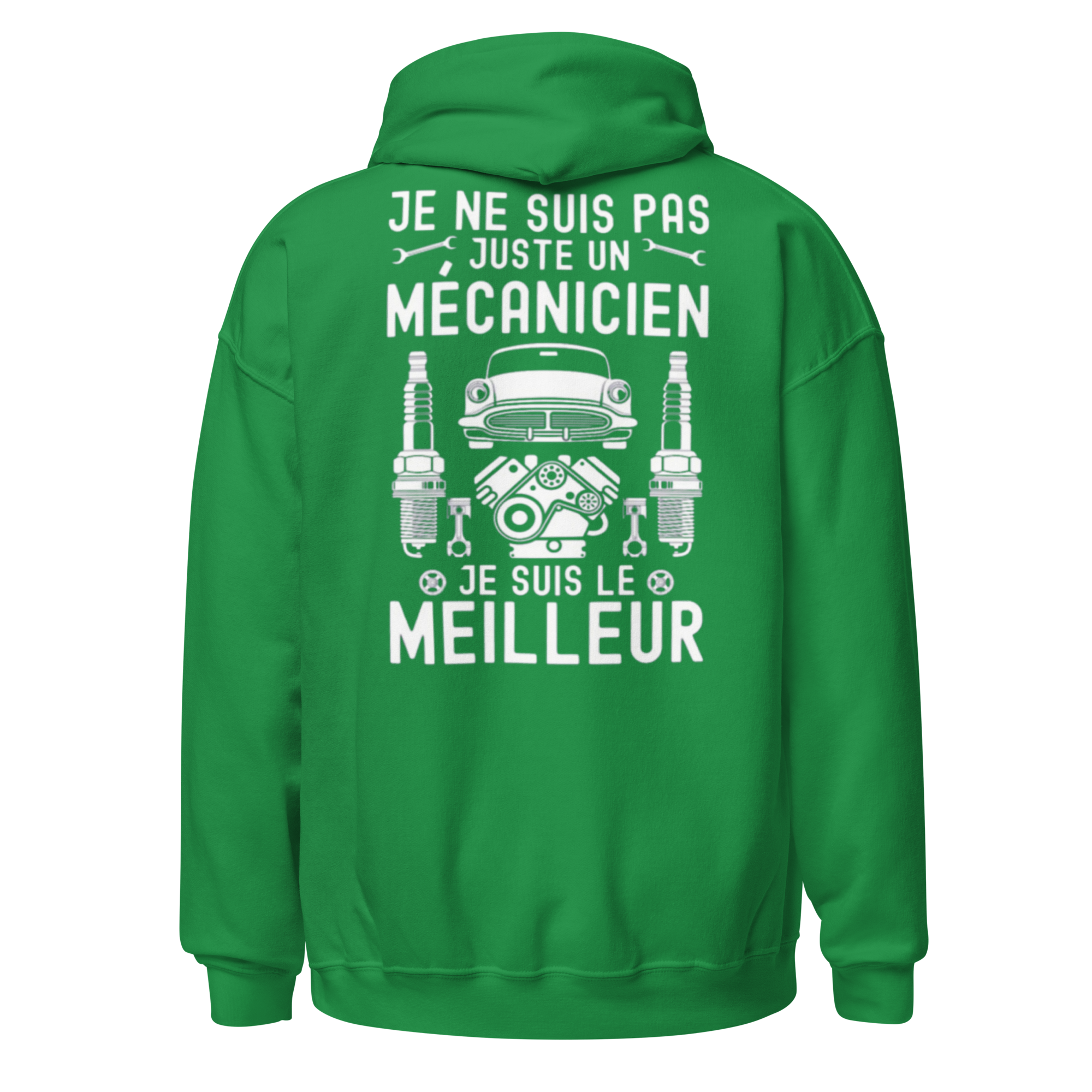 SWEAT À CAPUCHE MÉCANICIEN