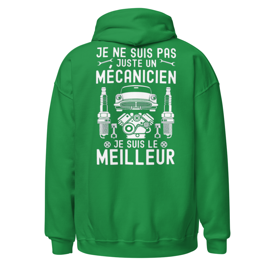 SWEAT À CAPUCHEJE SUIS LE MEILLEUR MÉCANICIEN