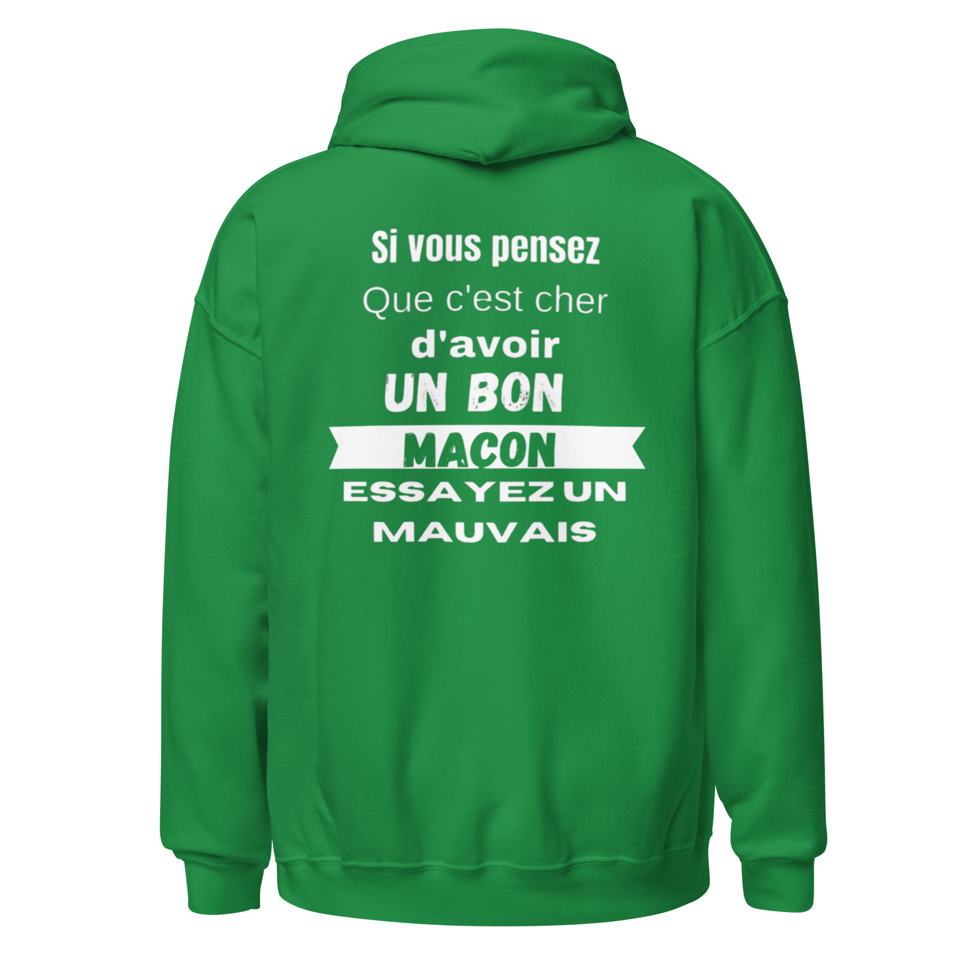 SWEAT À CAPUCHE MAÇON