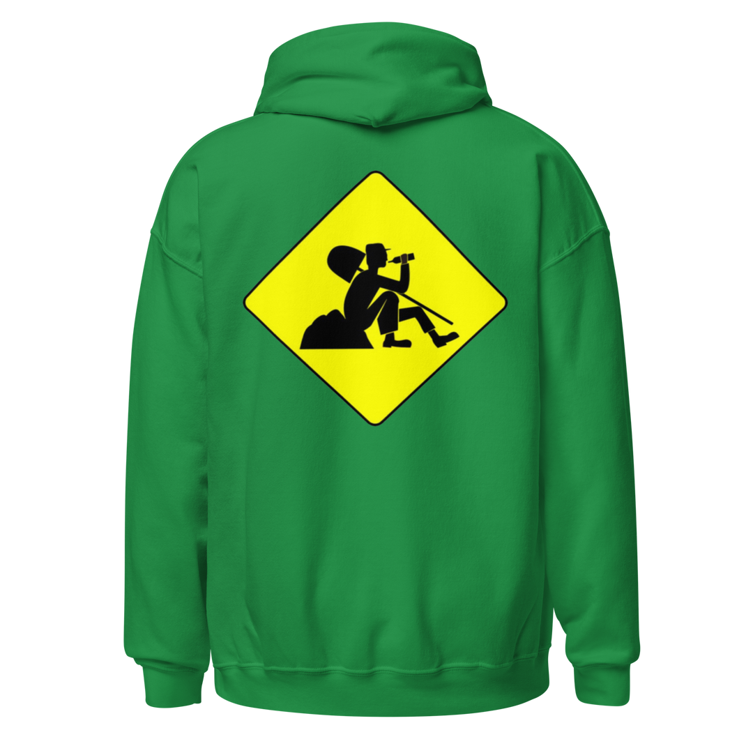 SWEAT À CAPUCHE BTP PANNEAU DOS