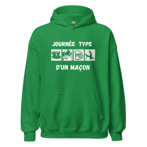 SWEAT À CAPUCHE MAÇON