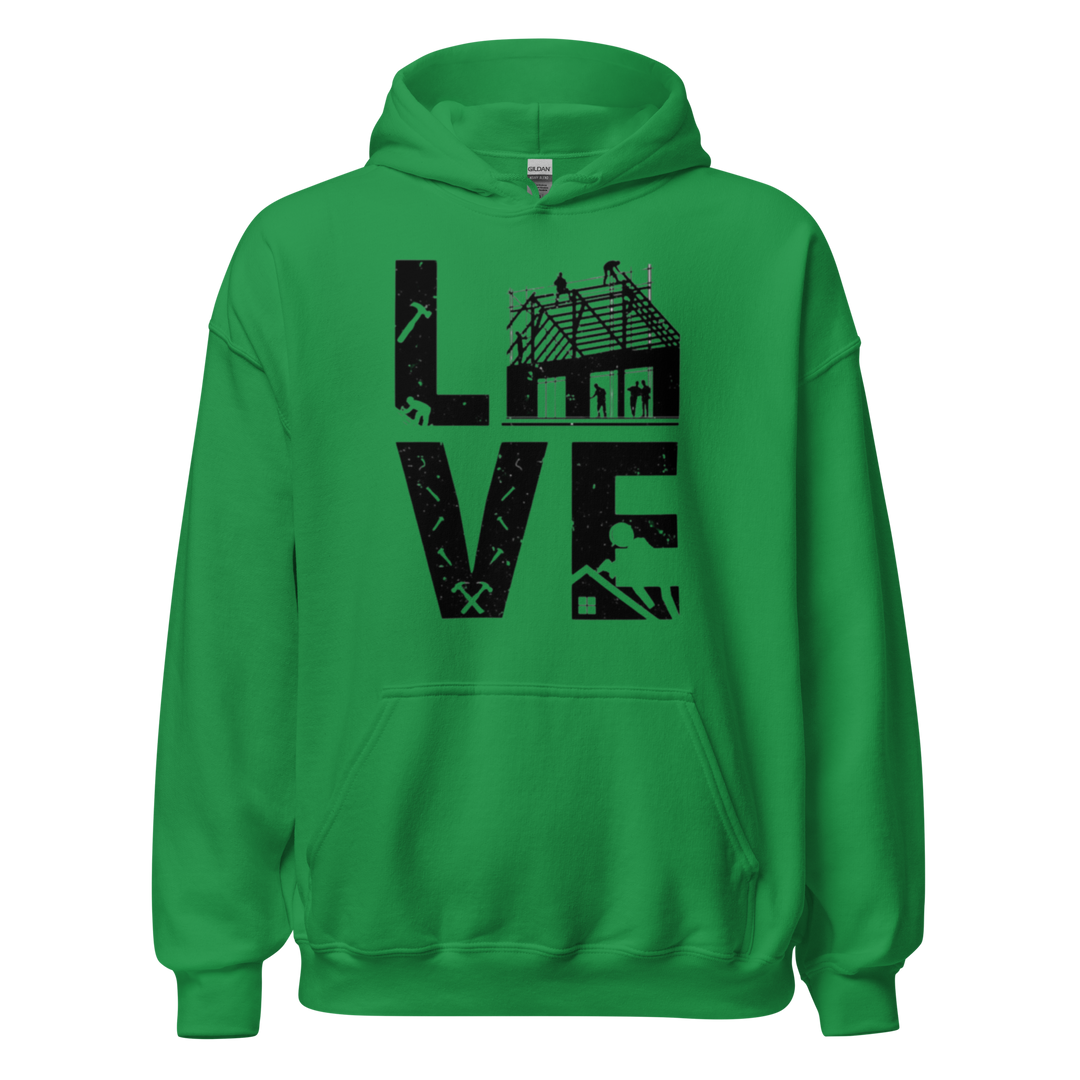 SWEAT À CAPUCHE LOVE CHARPENTIER