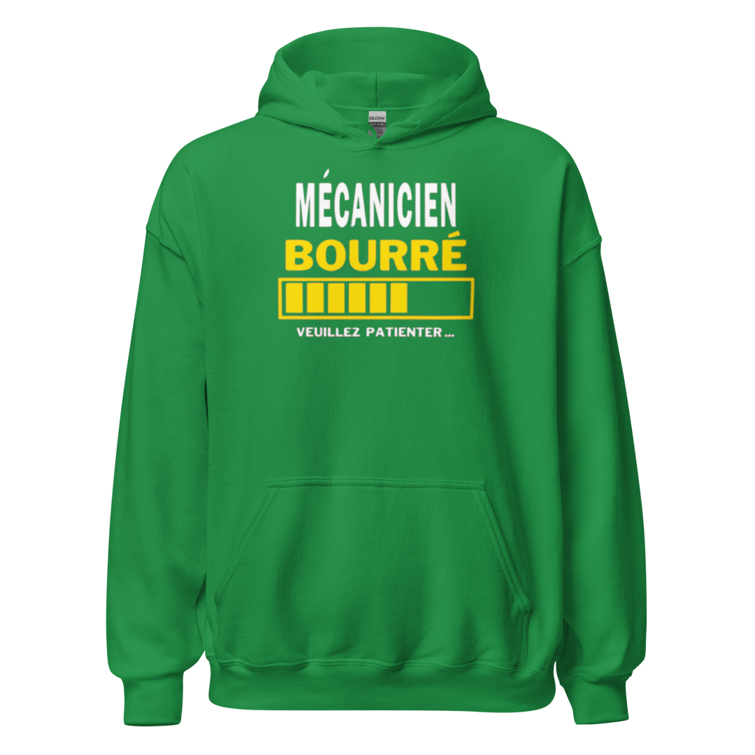 SWEAT À CAPUCHE MÉCANICIEN BOURRÉ