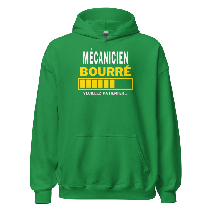 SWEAT À CAPUCHE MÉCANICIEN BOURRÉ