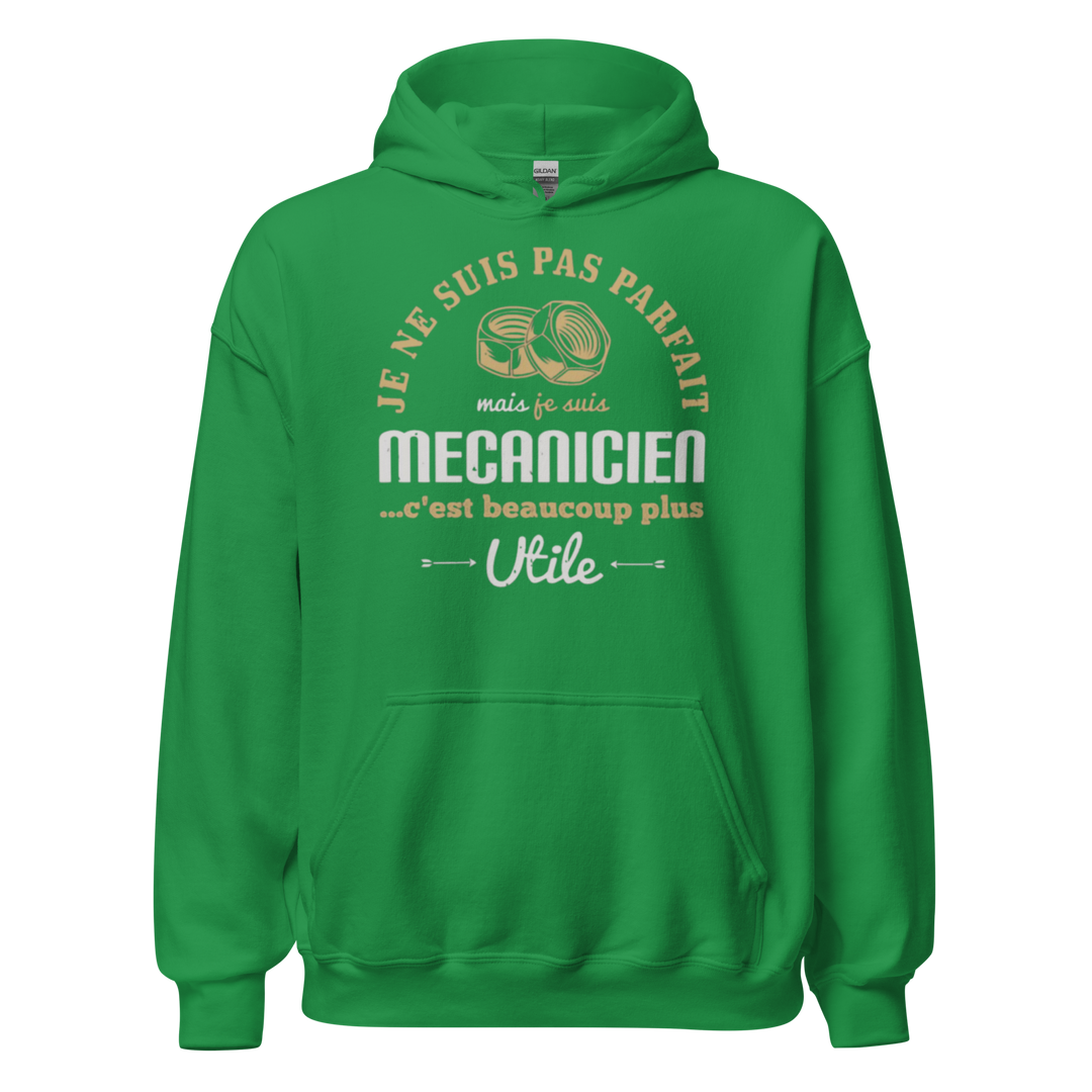 SWEAT À CAPUCHE MÉCANICIEN UTILE