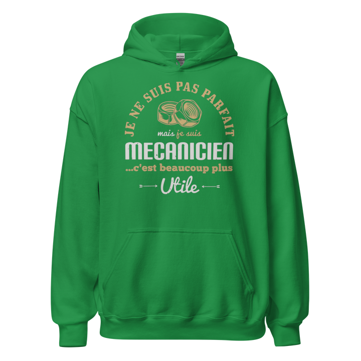 SWEAT À CAPUCHE MÉCANICIEN UTILE