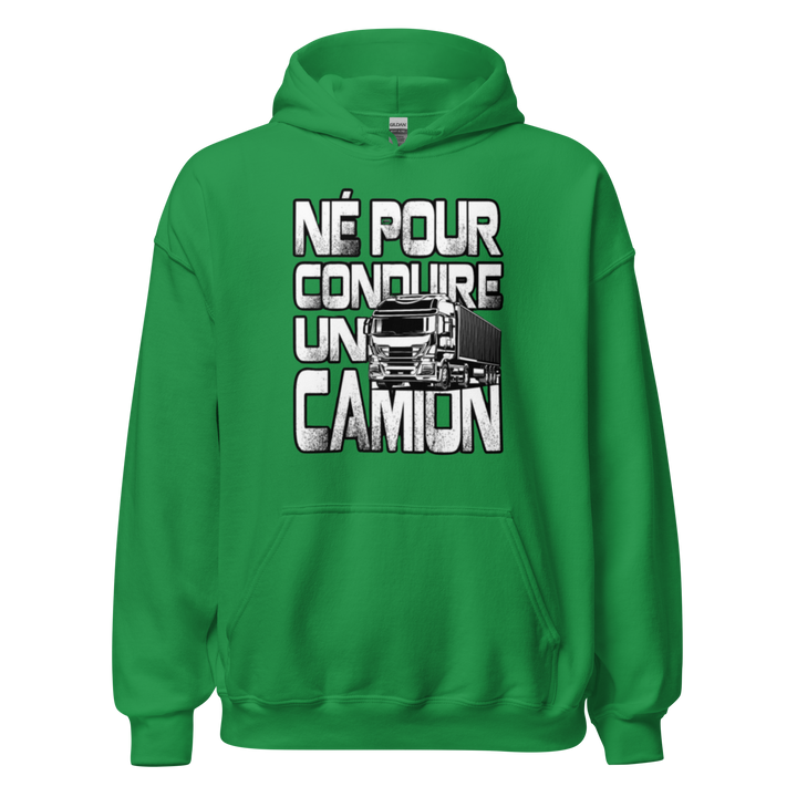 SWEAT À CAPUCHE NÉ POUR CONDUIRE