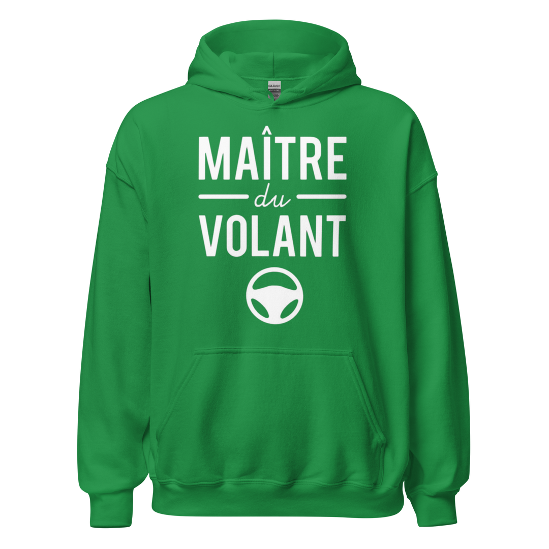 SWEAT À CAPUCHE MAÎTRE DU VOLANT