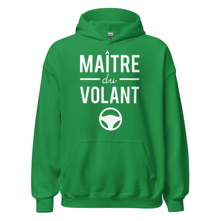 SWEAT À CAPUCHE MAÎTRE DU VOLANT