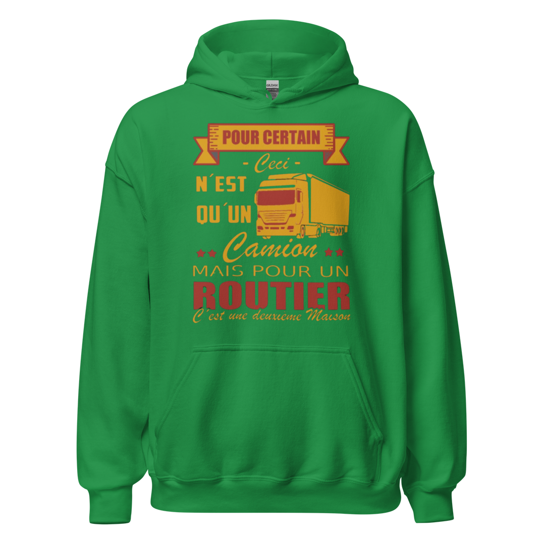 SWEAT À CAPUCHE ROUTIER