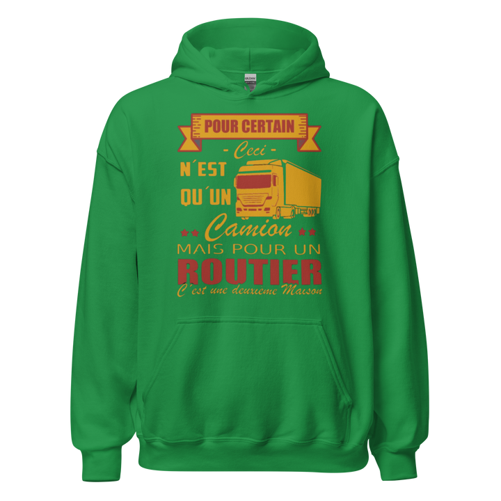 SWEAT À CAPUCHE ROUTIER