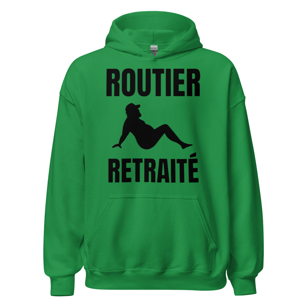 SWEAT À CAPUCHE ROUTIER RETRAITE