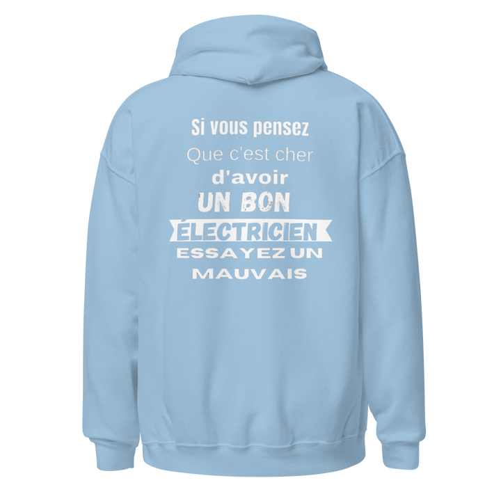 SWEAT À CAPUCHE ÉLECTRICIEN SI VOUS PENSEZ QUE