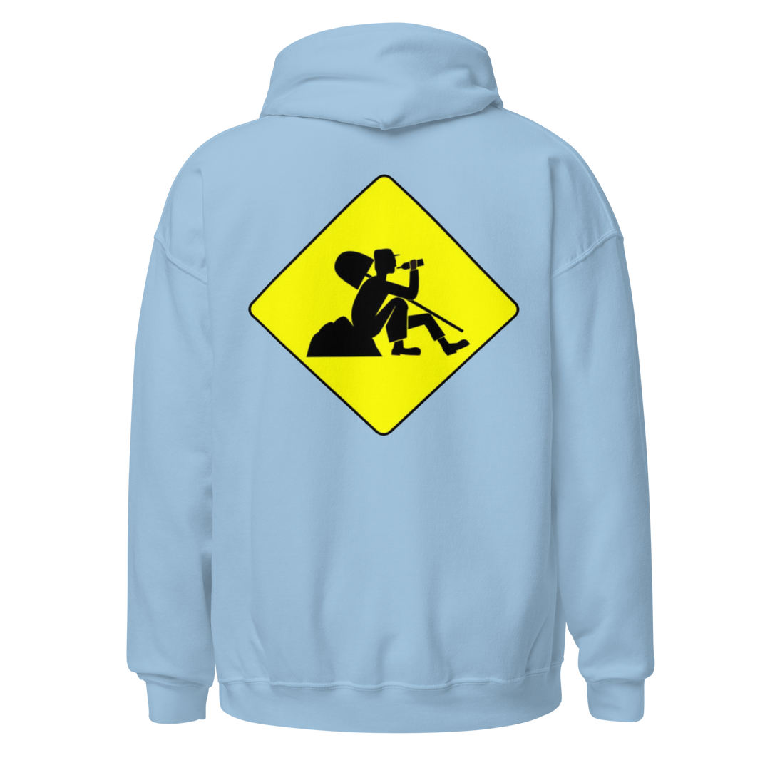 SWEAT À CAPUCHE BTP PANNEAU DOS
