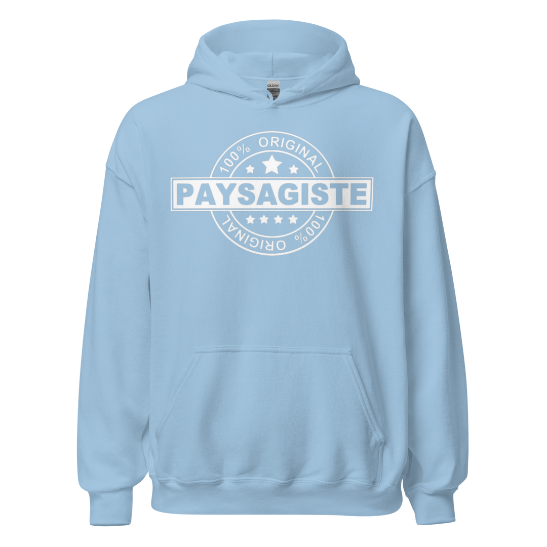 SWEAT À CAPUCHE PAYSAGISTE 100% ORIGINAL