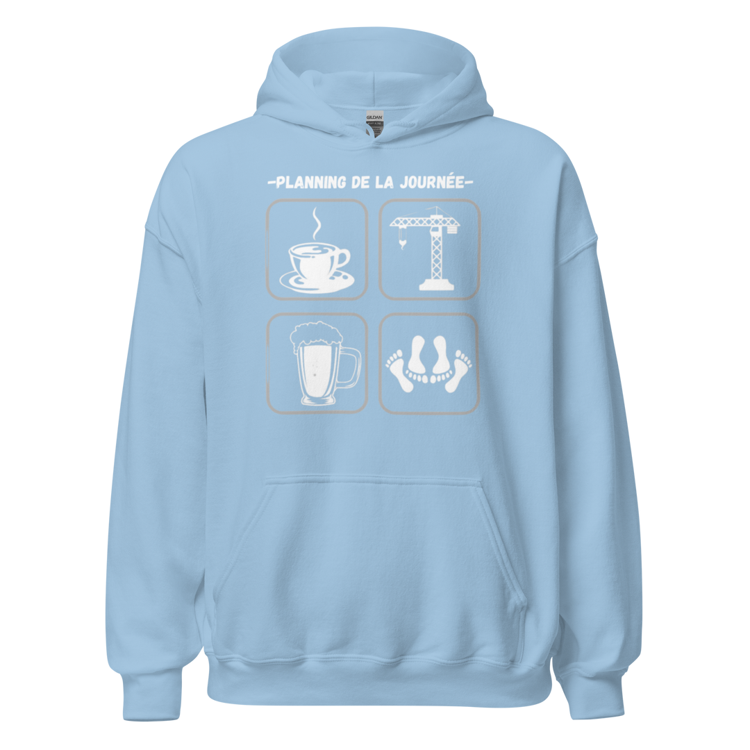 SWEAT À CAPUCHE GRUTIER PLANNING