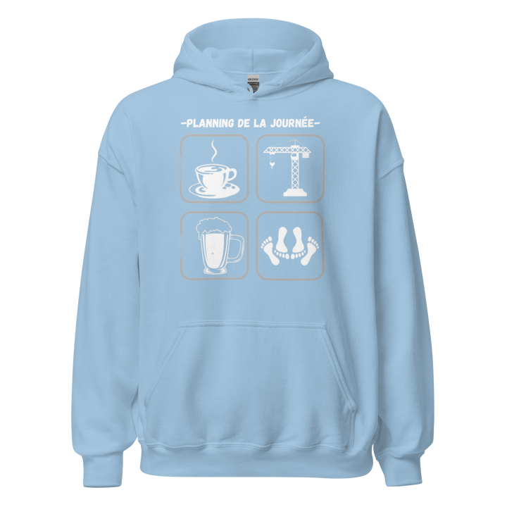 SWEAT À CAPUCHE GRUTIER PLANNING