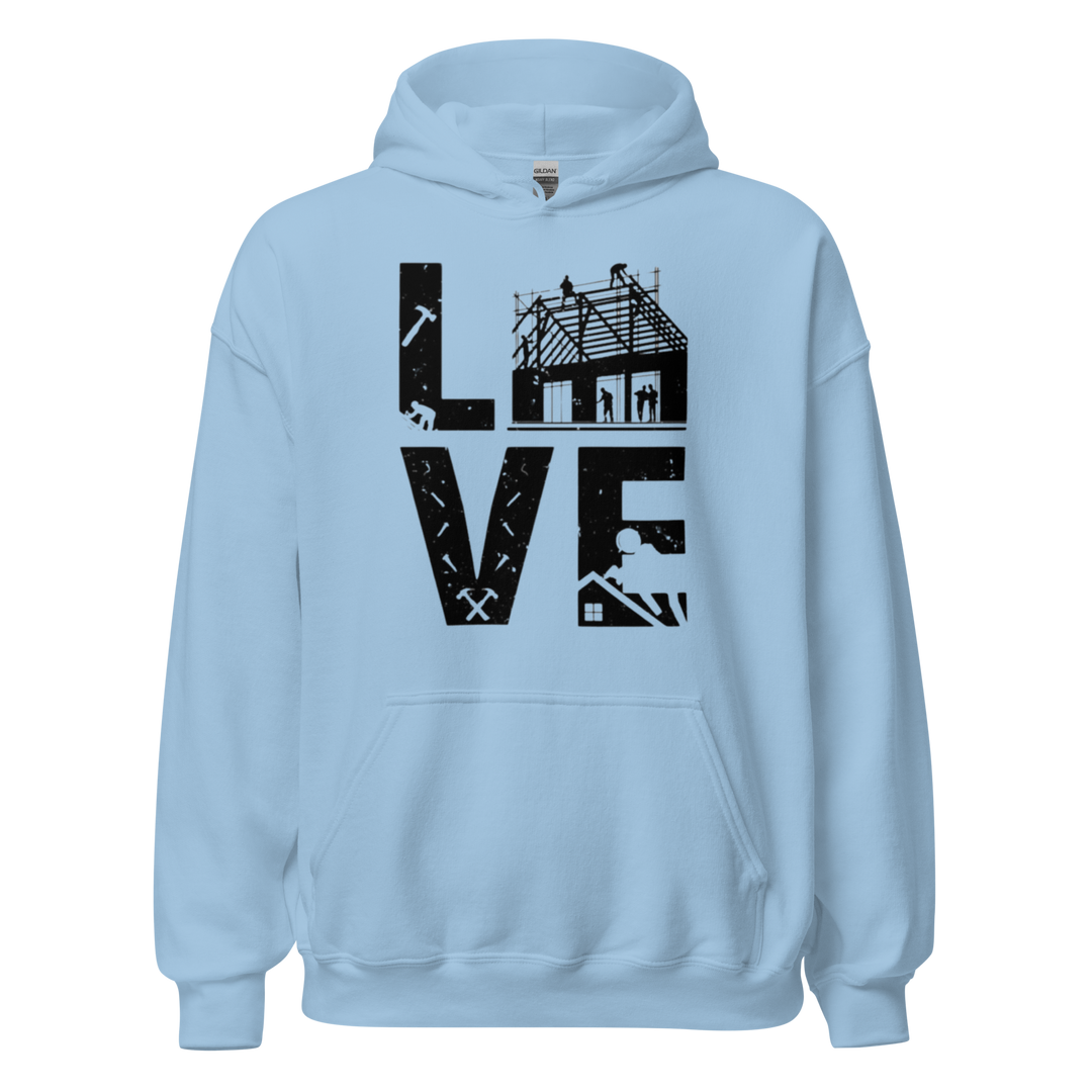 SWEAT À CAPUCHE LOVE CHARPENTIER
