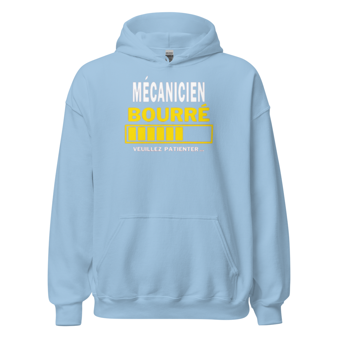 SWEAT À CAPUCHE MÉCANICIEN BOURRÉ
