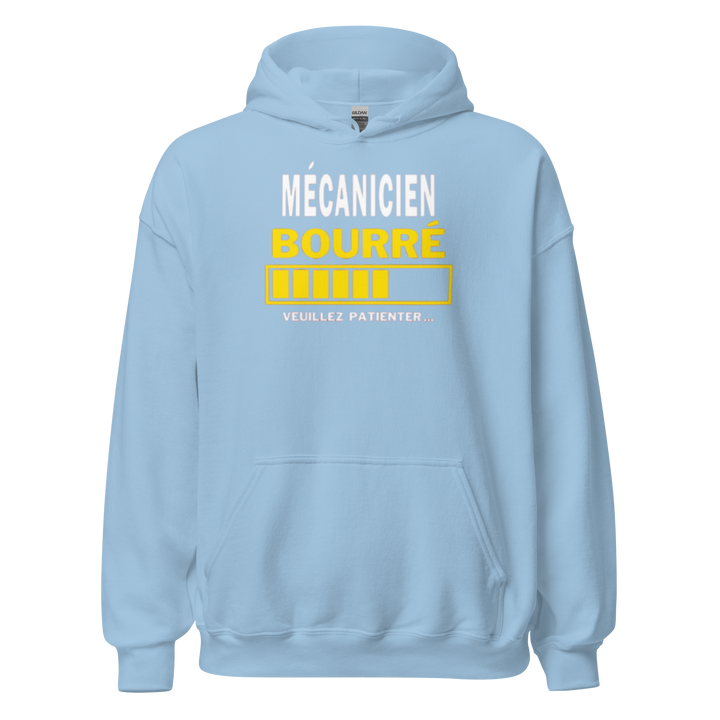 SWEAT À CAPUCHE MÉCANICIEN BOURRÉ