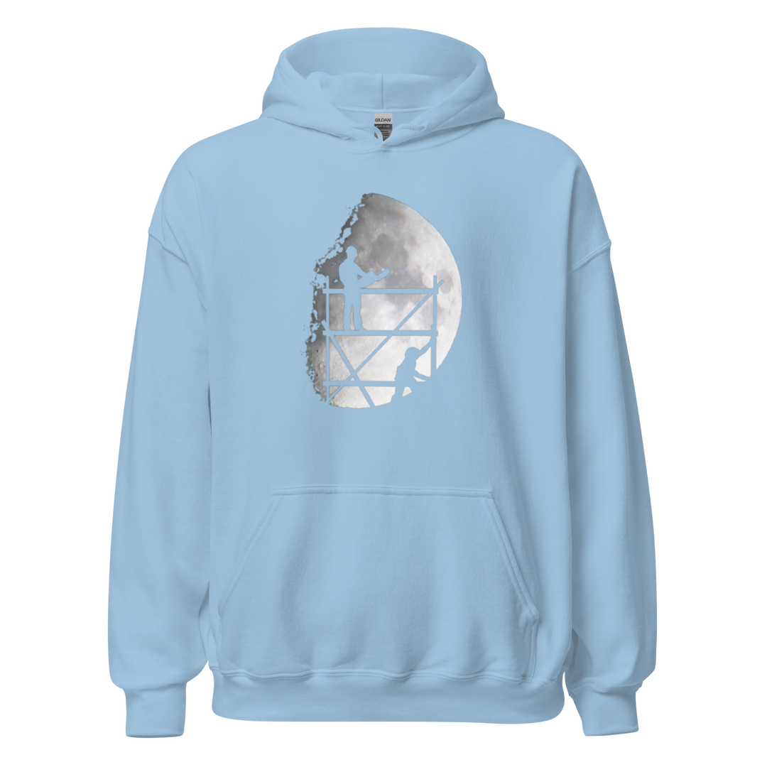 SWEAT À CAPUCHE ÉCHAFAUDEUR LUNE