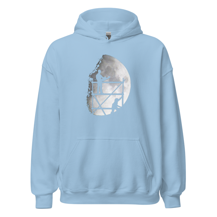 SWEAT À CAPUCHE ÉCHAFAUDEUR LUNE