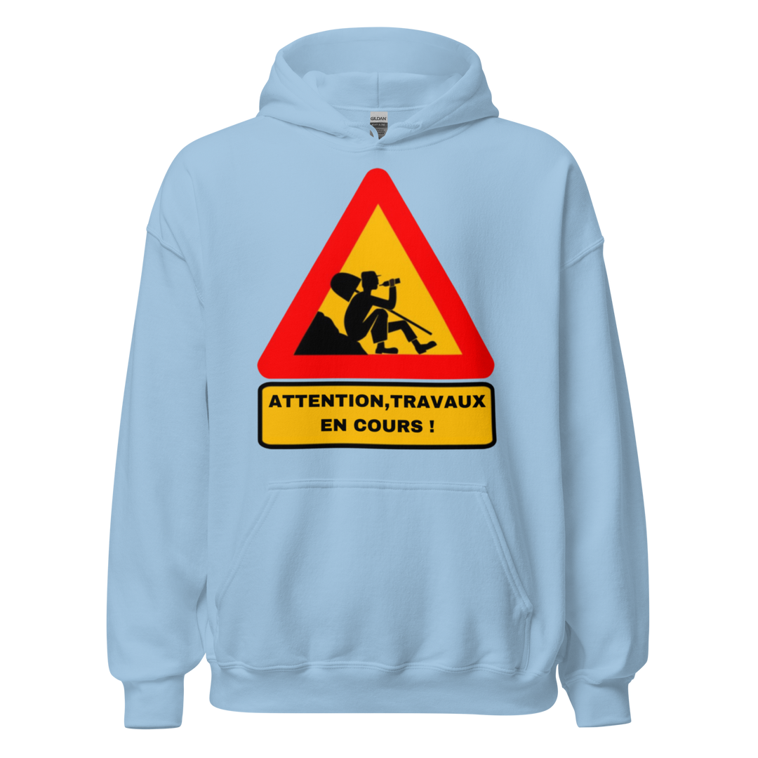 SWEAT À CAPUCHE BTP CHANTIER EN COURS