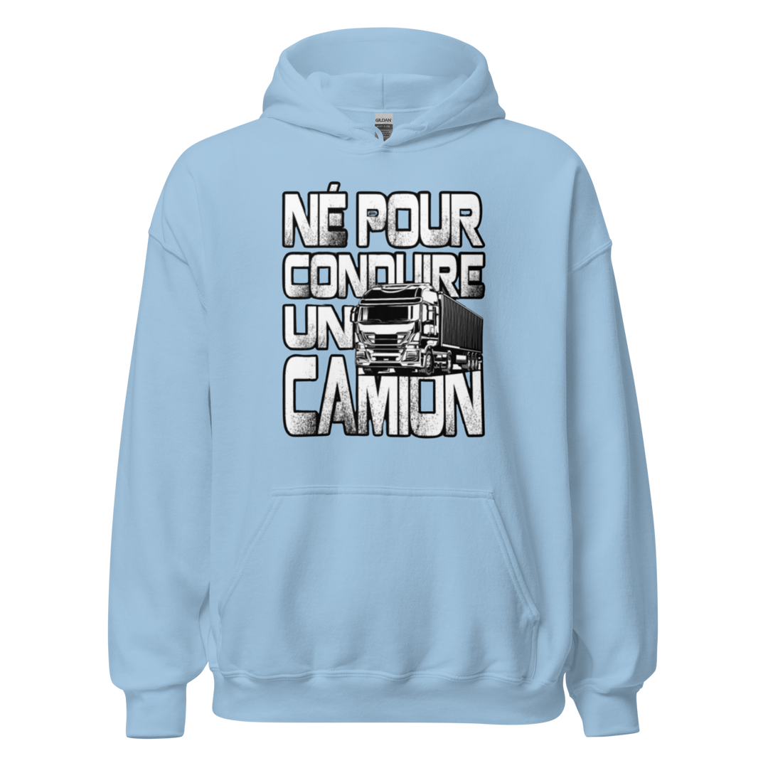 SWEAT À CAPUCHE NÉ POUR CONDUIRE