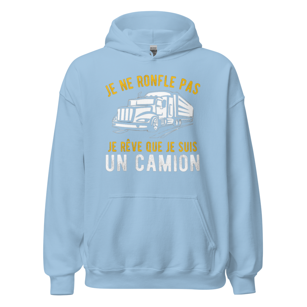 SWEAT À CAPUCHE JE RONFLE PAS