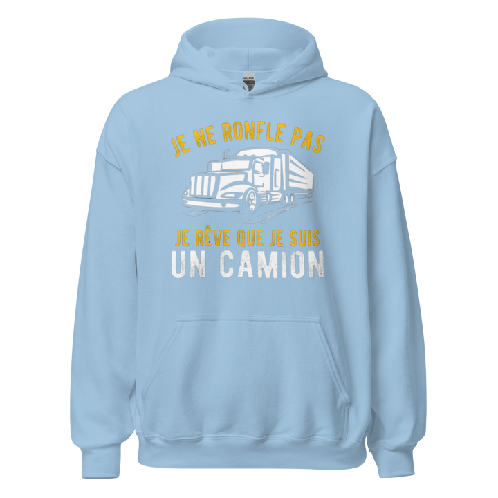 SWEAT À CAPUCHE JE RONFLE PAS