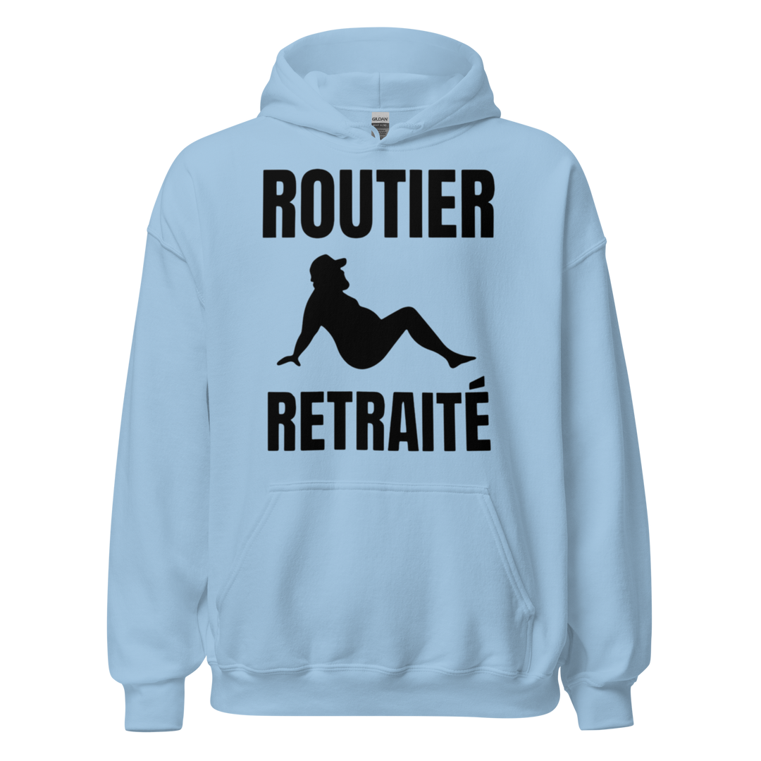 SWEAT À CAPUCHE ROUTIER RETRAITE