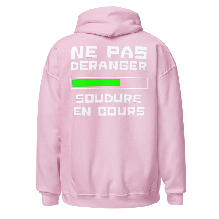 SWEAT À CAPUCHE SOUDEUR NE PAS DERANGER