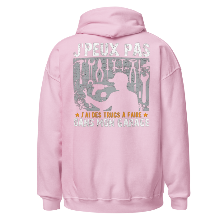 SWEAT À CAPUCHE MÉCANICIEN J'PEUX PAS