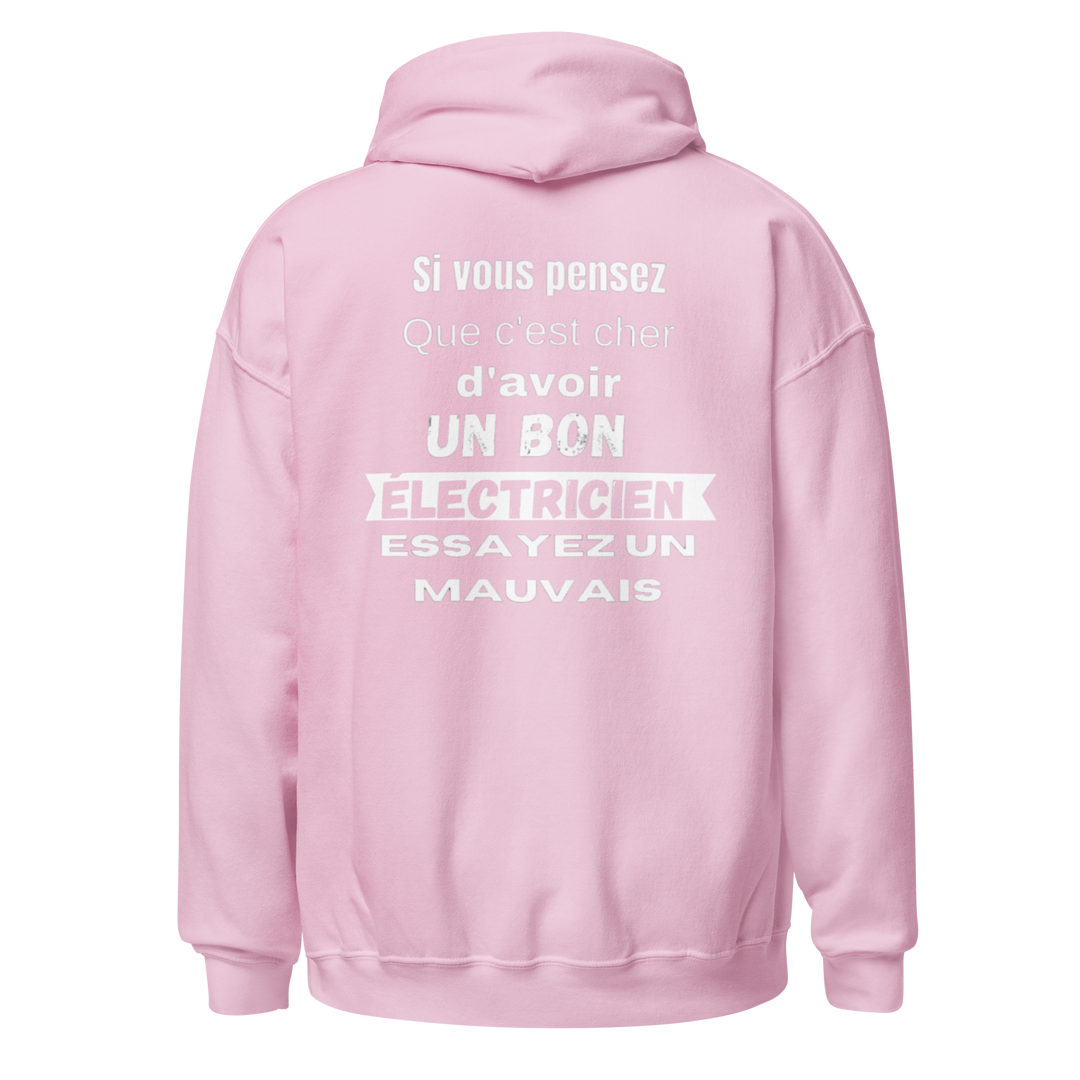 SWEAT À CAPUCHE ÉLECTRICIEN SI VOUS PENSEZ QUE