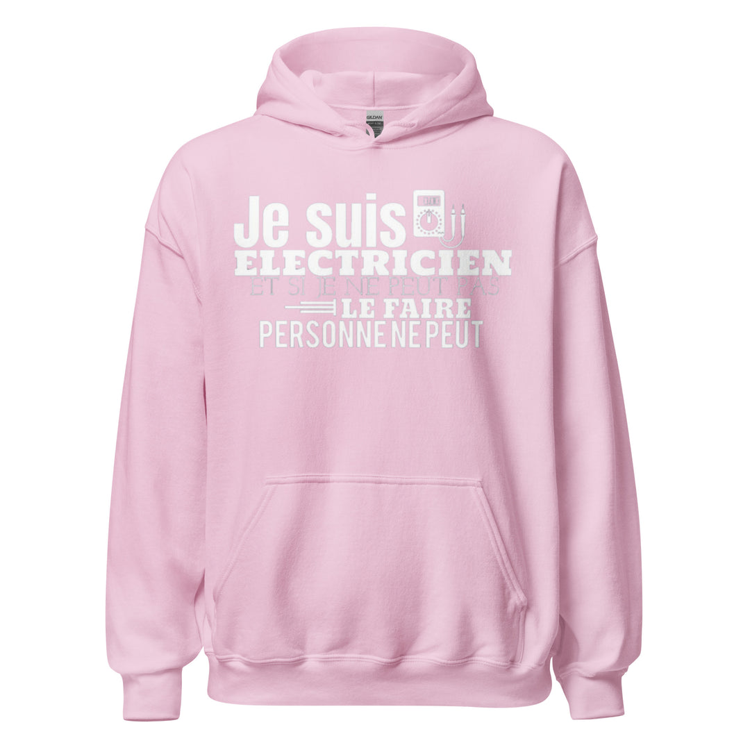 SWEAT À CAPUCHE ÉLECTRICIEN JE SUIS ELECTRICIEN