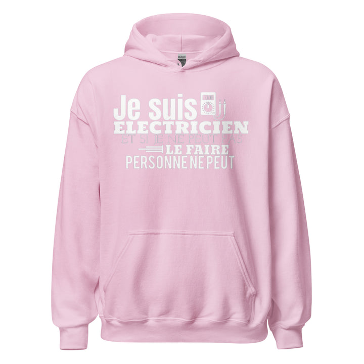 SWEAT À CAPUCHE ÉLECTRICIEN JE SUIS ELECTRICIEN